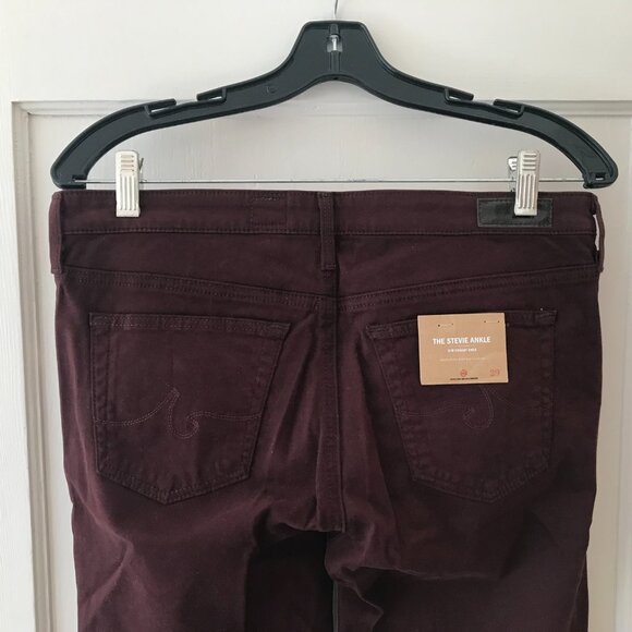 Anthropologie | AG Stevie Ankle Jeans Purple - Picture 8 of 14